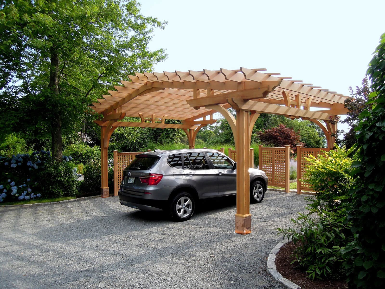 Trellis Structures pergola installation